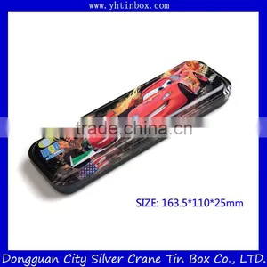 Cute Tin Metal Pencil Box for Kids thumbnail-1