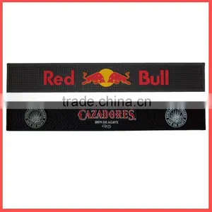 Eco-friendly Soft Silicone Pvc Logo Bar Rail Mats thumbnail-2