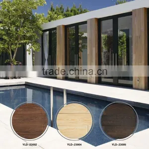 Yellow Artificial Wooden Stone Wall Decorative Stone thumbnail-6
