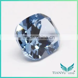 Wuzhou Gem Hot Gemstone Processing Loose 10x12 #106 Blue Synthetic Gemstone Spinel Gems for Sale thumbnail-4