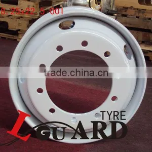 17.5x6.75 19.5x6.75 Steel Wheel, Truck Wheel thumbnail-1