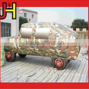 Promotional Good Quality 0.6mm PVC Tarpaulin Outdoor Inflatable Paintball Bunker For Sale thumbnail-3