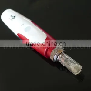 Anti Cellulite Micro Needle Beauty Roller 12 Needles Vibration Dermapen thumbnail-1