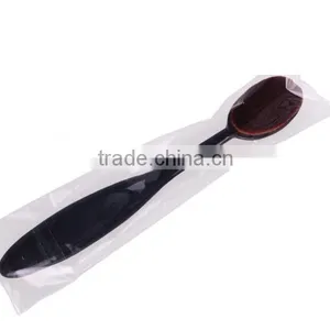 Oval Makeup 90 Degree Bend Brush Cosmetic Foundation Cream Face Powder Blush Makeup Tool Toothbrush Curve thumbnail-1