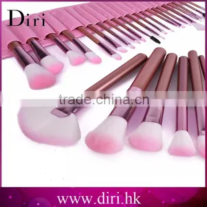 Wooden Handle Art Paint Brush Set With Leather Holder thumbnail-1