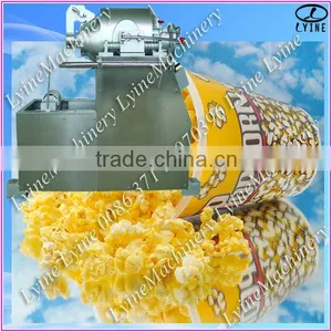 Hot Air Flow Soybean Black Beans Puffing Machine thumbnail-1