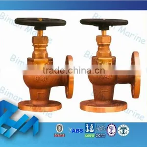 Marine Bronze Screw-down Check Angle Valves/ Angle Stop Valve thumbnail-1