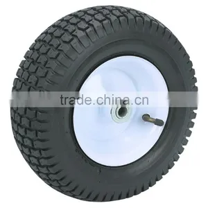 13'' Rubber Wheel Pneumatic Tyre Garden Cart Wheel 5.00-6 thumbnail-2