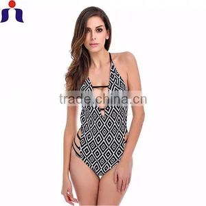 2015 New Beach Wear Xxx Hot Sex One -piece Young Girl Swim Wear Photo thumbnail-1