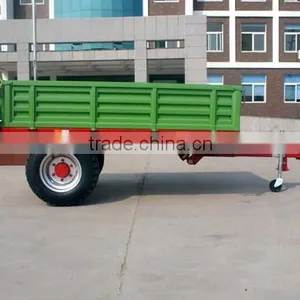 7CX-2T 2 Wheel Axles Trailer for Tractor Used thumbnail-1