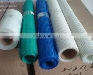160g 4*4mm White Alkali Resistant Logo Printed Fiberglass Mesh thumbnail-3