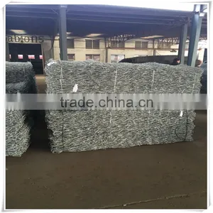 2017 Qiangyu Hot Sale Galvanized and PVC Coated Gabion Wire Mesh Box thumbnail-3