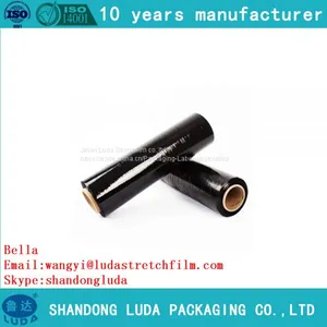 Factory Direct Sale Black Stretch Wrap Film thumbnail-2