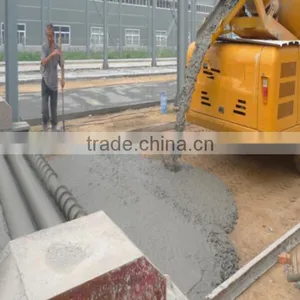 Self Loading and Propelled Concrete Mixer Power Shift Truck With Pump Diesel Engine Air Conditioner thumbnail-5