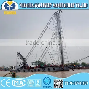 Sand Mining of Drilling Suction Dredger With Sand Making Machine thumbnail-1
