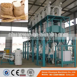 30tpd., 50tpd, 100tpd Durum and Soft Wheat Mill for Fine Wheat Flour thumbnail-1