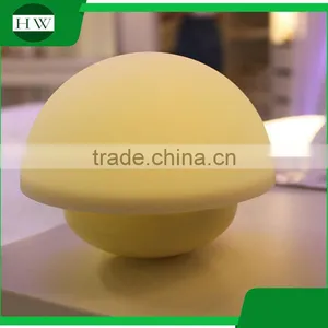 7 Color Battery Powered & USB Dimmable LED Night Light Mushroom Shaped and Tumbler Colorful Bedside Touch Sensor Kids Lamp thumbnail-1