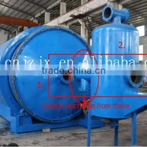 Hot Sell Scrap Waste Tire to Oil in Pakistan thumbnail-1