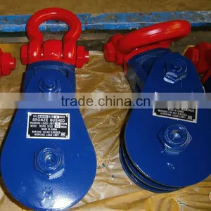 Snatch Block With Hook 10ton thumbnail-1