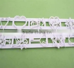 Cake Decoration Tool- Hearts&Cherubs Set Frill Cutter thumbnail-1