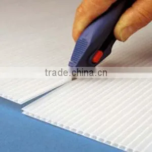 Multi-Purpose Plastic Corrugated Floor Protection Sheet 48" x 96" thumbnail-1