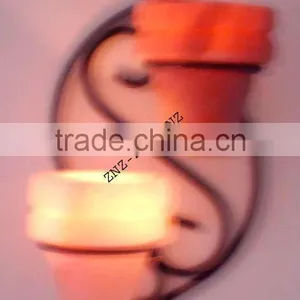 SALT WALL SCONCES| SALT TEALIGHT HOLDER thumbnail-1