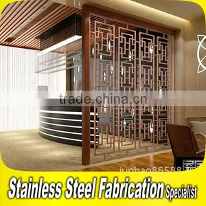 Stainless Steel Decorative Wedding Screen Room Divider For Interior Decoration thumbnail-1