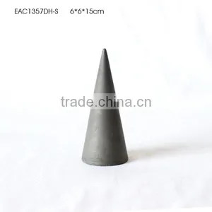 Cone Shape Plain or Bare Concrete Interior Decoration Items thumbnail-3