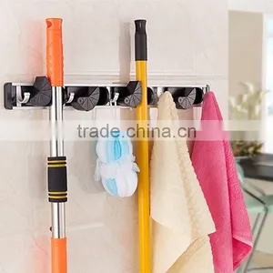 Garden Tool Storage Wall Mount Rack Organization for the Home Plastic Hanger for Closet Garage Organizer thumbnail-6