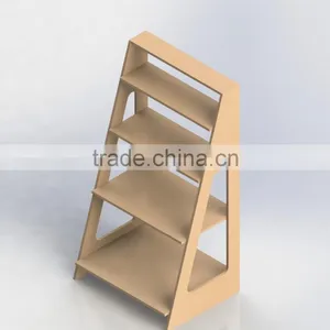 SDI20150506 6 Shelf Wood Display Rack thumbnail-1