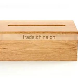 High Quality Plain Wood Car Tissue Box Cover thumbnail-4