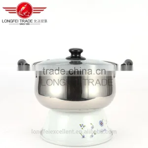 Zhejiang China Insulation Handle Cheap Best Quality Wholesale Stainless Steel American High Cookware Soup Pot thumbnail-4