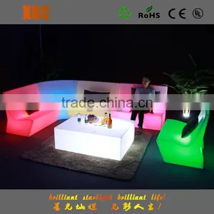Outdoor Plastic Led Bar Table Bright Led Table Outdoor Plastic Table thumbnail-1