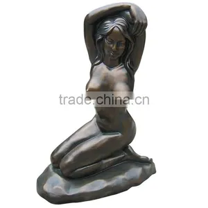 Fiberglass Park Lady Sculpture thumbnail-3