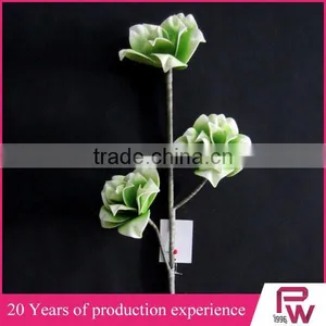 Cheap Artificial Plant Flowering Succulent Plants Fake Tropical Plant thumbnail-6