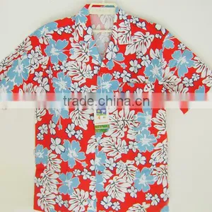 Printed Hawaiin Shirt in Holiday thumbnail-1