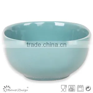 20pcs Newest High Quality Light Blue Ceramic Stoneware Square Dinnerware Set thumbnail-3