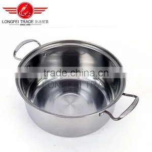 2016 5pcs Multi-purpose Stainless Steel Casserole Set Cooking Pot Cookware Set thumbnail-5