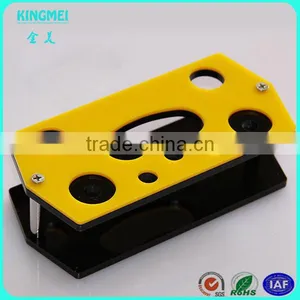 Black Round Acrylic Electronic Cigarette Display Rack Lucite E Cigarette Display Stand thumbnail-4