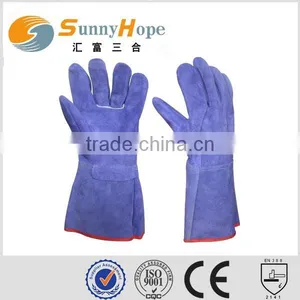 Sunnyhope Good Quality Cheaper Welding Goat Leather Gloves Work Glove En388 thumbnail-1