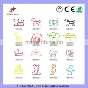 Promotional Gifts Stationery Supplies Funny Animal Shape Paper Clips thumbnail-1