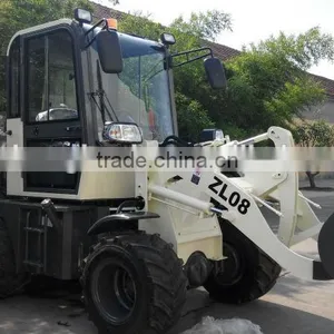 Articulated Farm Mini Wheel Loader ZL08 for Sale thumbnail-2