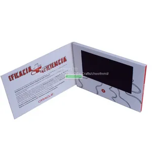 China Factory Supply Competitive Price 7 Inch Lcd Advertising Brochure/lcd Video Brochure With 256M-16GB thumbnail-4