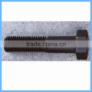 DIN931 8.8 Grade Black Hex Bolt and Nut thumbnail-2