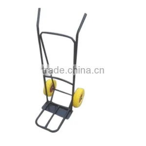 Qingdao Wantai Two Pneumatic Rubber Wheel Hand Pull Trolley With CE Certificate thumbnail-6