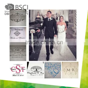 Factory Hot Sale Decorative White Wedding Runner Carpet Mat Exhibition Carpet thumbnail-3