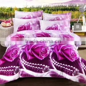 Hot Sell Colorful Decorative Flower Design Digital Printed Bed Skirt Factory thumbnail-2