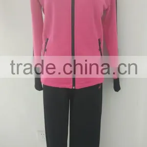 Best Sale Jogging 100%poly Tricot Sport Wear Suit thumbnail-3