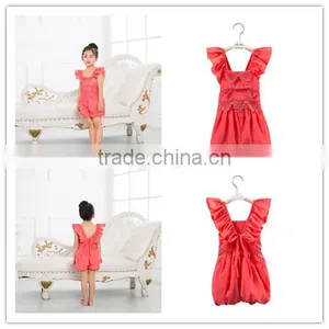 OEM High Quality Baby Romper Collar /baby Romper Wholesale Baby Clothes / Baby Lace Romper 2016 thumbnail-4