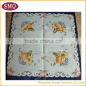 Beautiful Design Embroidery Wide Width Tablecloth Fabric thumbnail-1